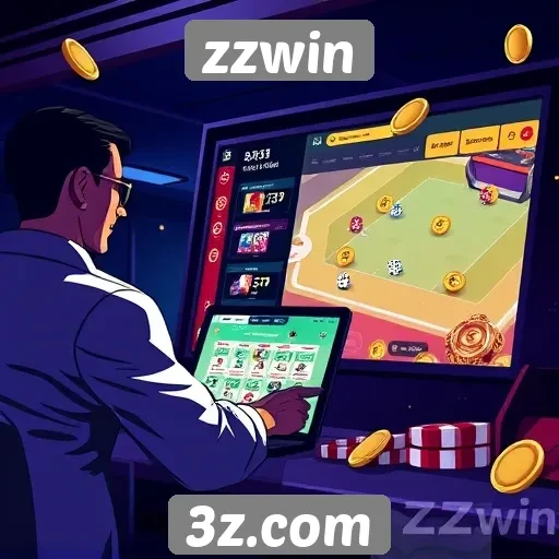 Experiência do usuário no site zzwin